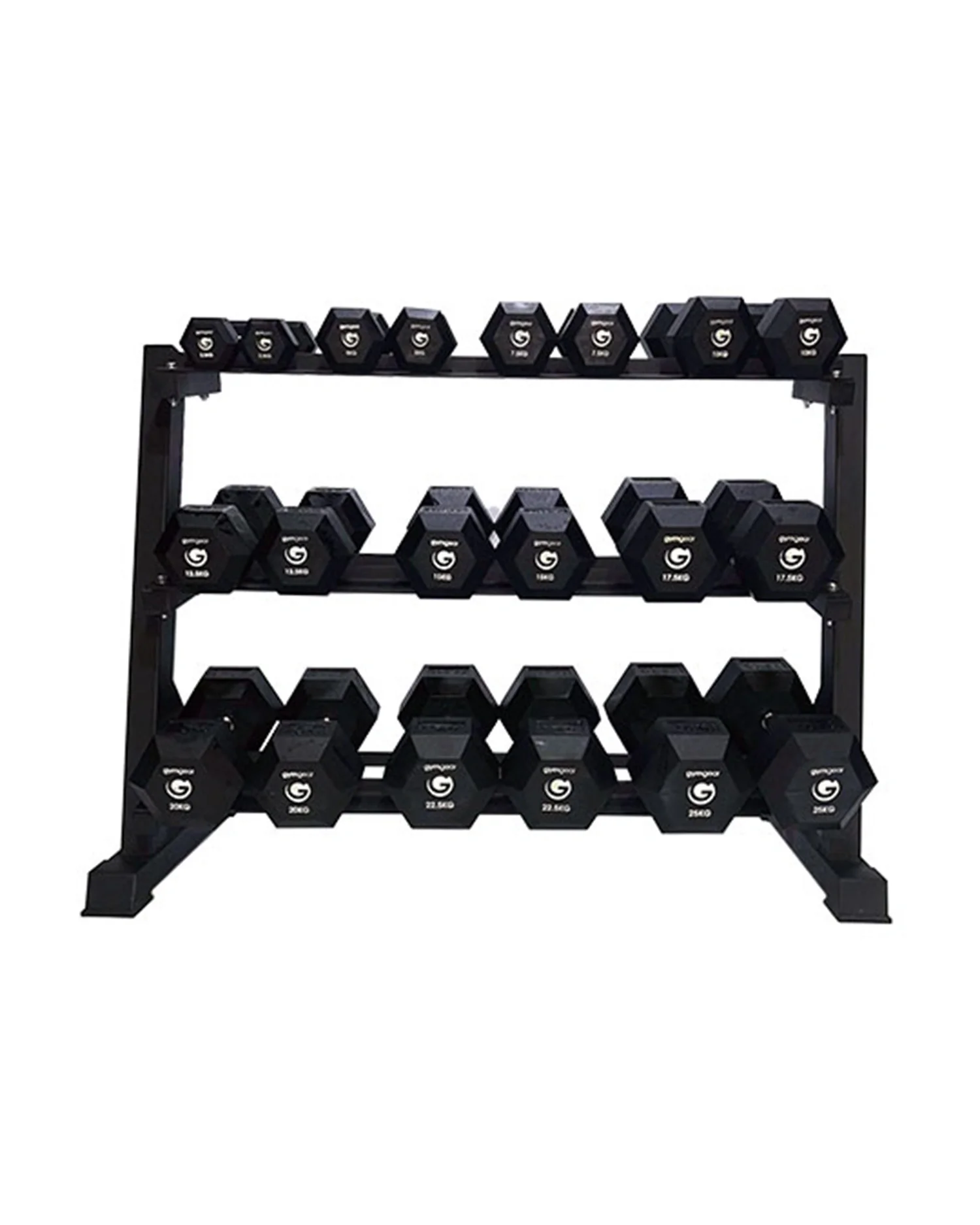 3 Tier Hex Dumbbell Rack - Image 4