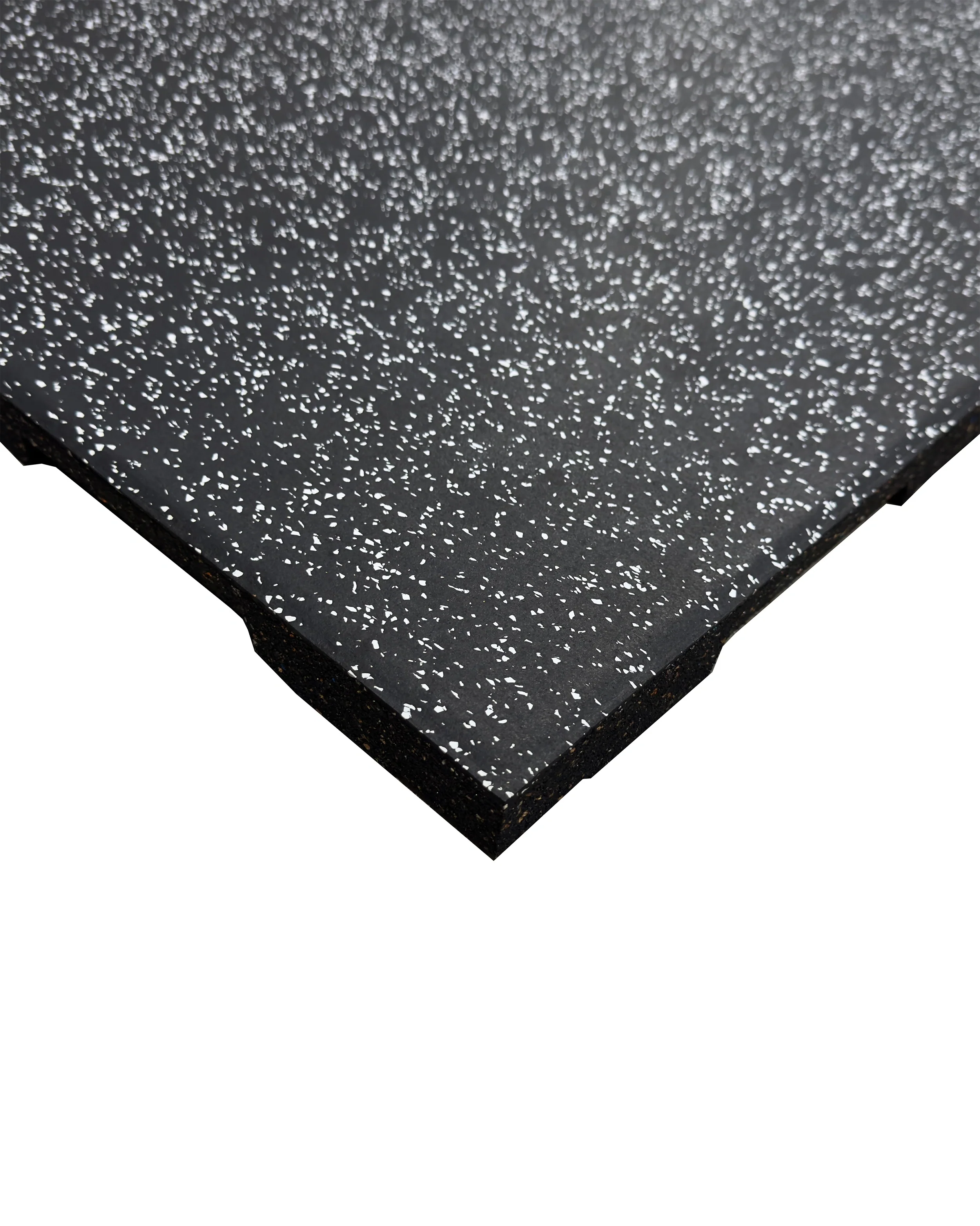 40mm Premium Black Rubber Tile (1m x 0.5m / Grey Fleck) - Image 3