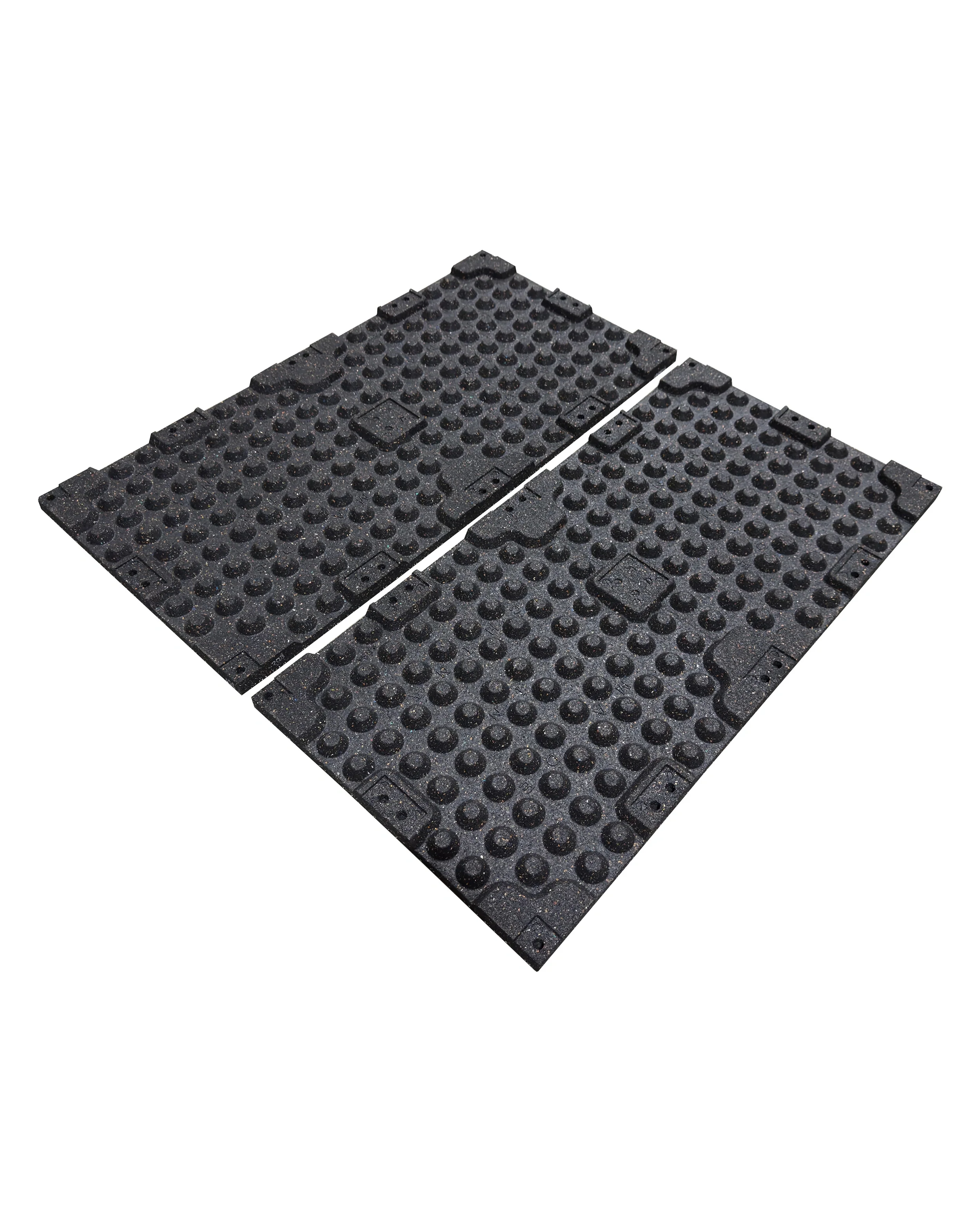 40mm Premium Black Rubber Tile (1m x 0.5m / Grey Fleck) - Image 4