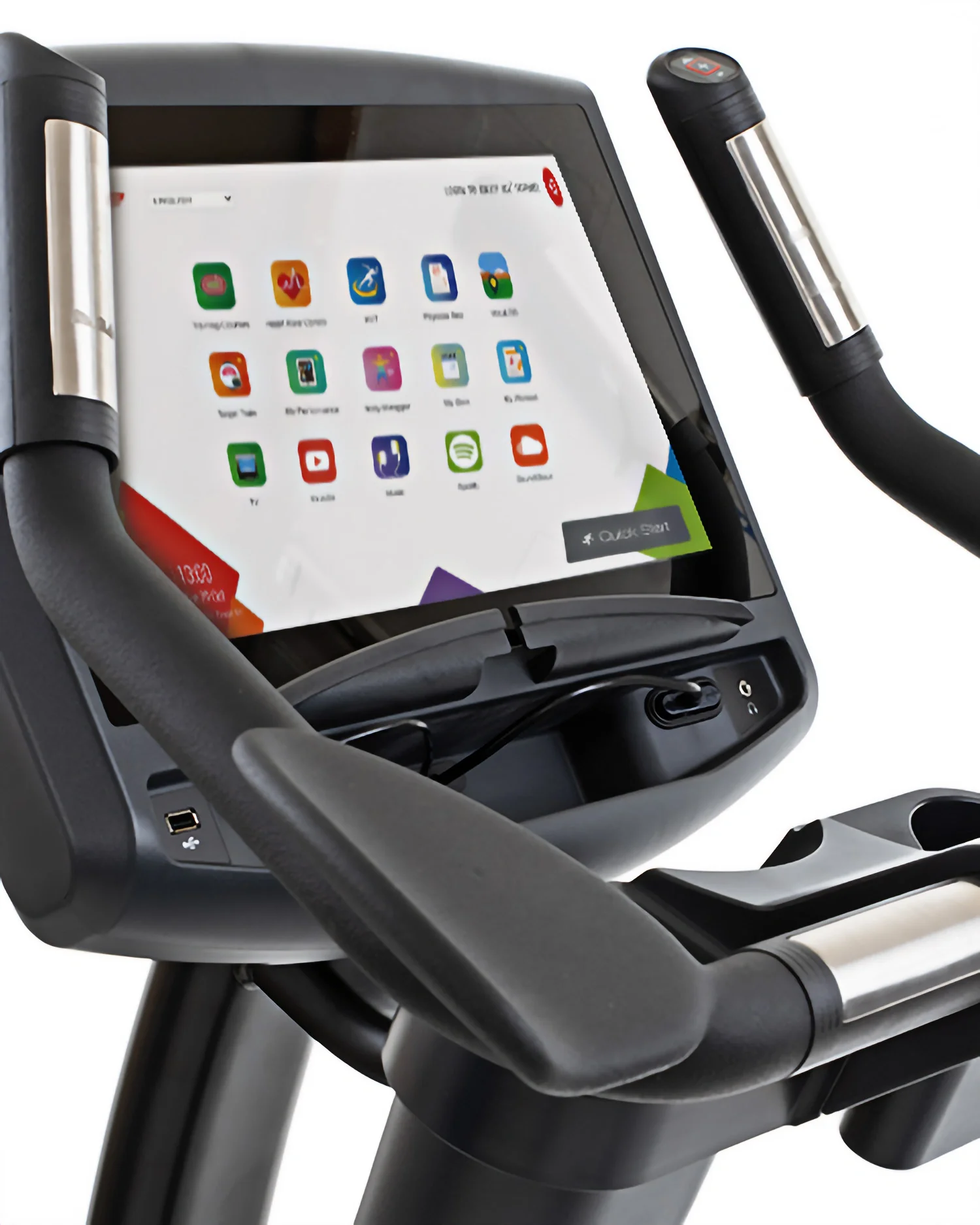 B8e Entertainment Upright Bike - Image 3