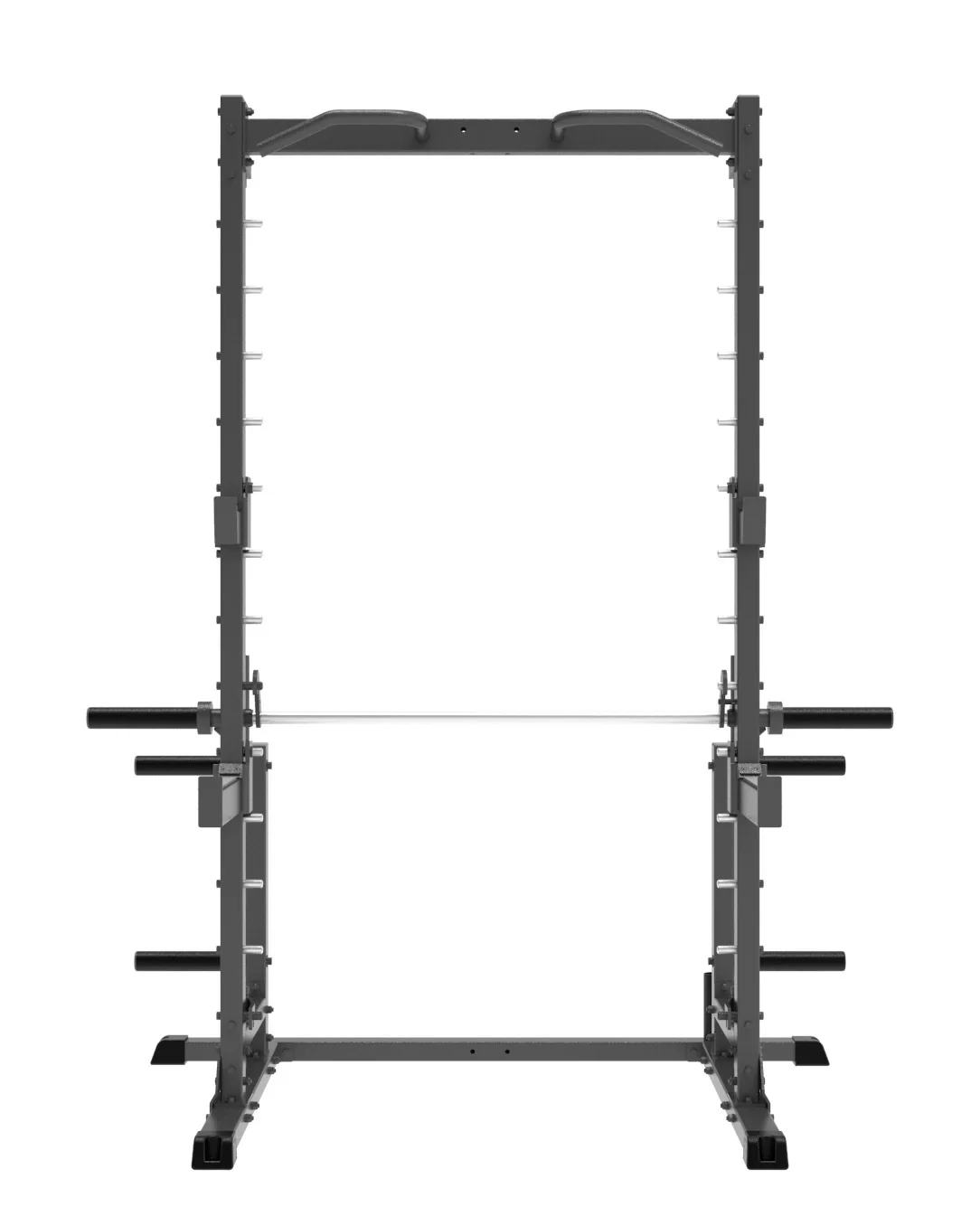 Pro Series Plate Loaded, Half Cage Smith Machine - Image 3