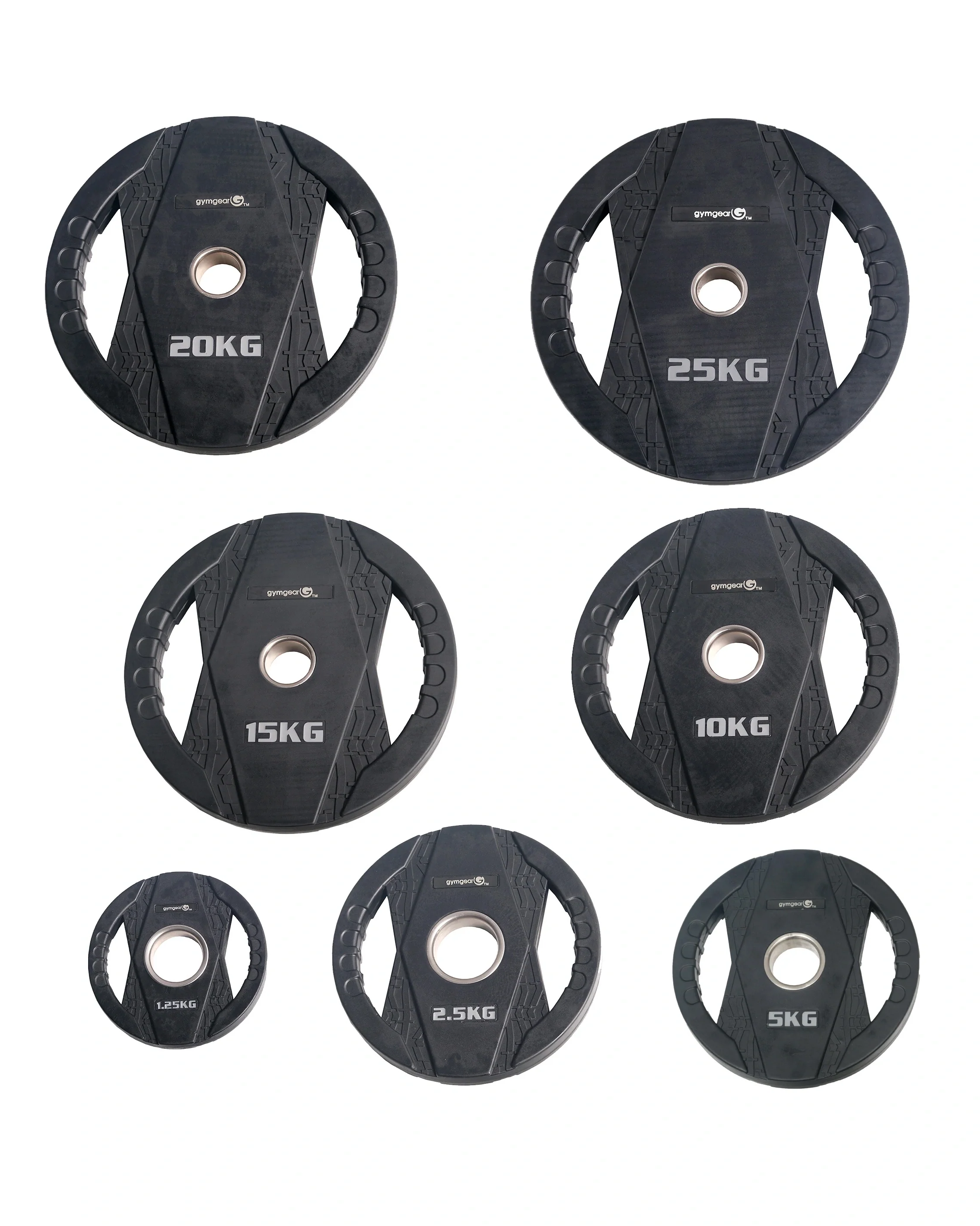 Rubber Olympic Weight Plates (Dual Grip) - Image 8